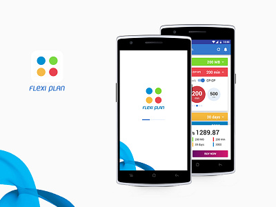 Flexi Plan Redesign android app application flexiplan grameenphone interaction mobile recharge telenor ui ux xd