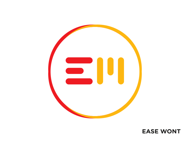 Ease Wont 3 agency brand e ease ew logo man w wm woman wont