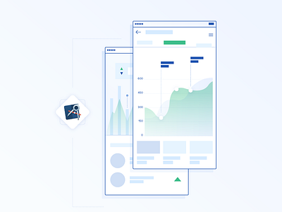 Mobile Dashboard Design and Interactions – A Flinto Tutorial flinto illustration product design prototype ui ui design user experience ux ux design wireframe