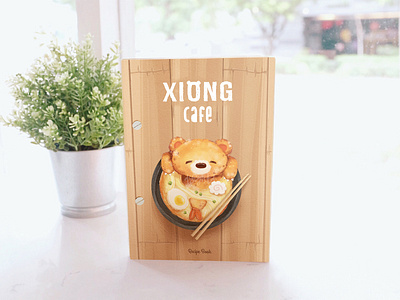 Xiong Cafe Bear Illustration Recipe Book