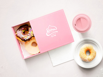 Seow Bakery Packaging Design baker bakery logo bakery packaging brand design brand identity brand logo branding design donuts food logo logo design logotype packaging pastries pink