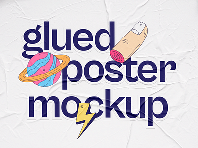 Glued Paper Mockups