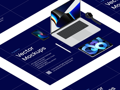 Vector Mockups📎 branding design devices devices mockup figma graphic design illustration mockup mockups sketch ui