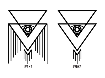 LVRKR Logo branding identity logo logo design lvrkr