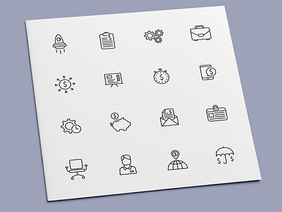 Business Icons business finance icon icon design icon set icons investment money office profit