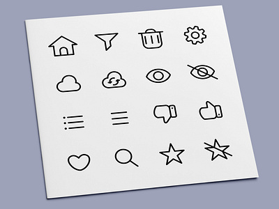 Clean UI Icons