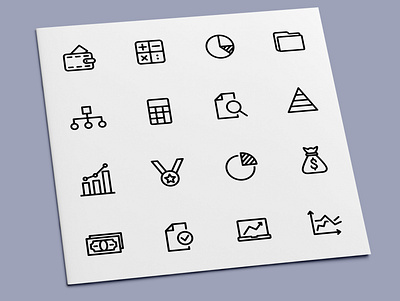 User Interface Icons business chart finance financial graph icon icon design icon set icons ui user inteface