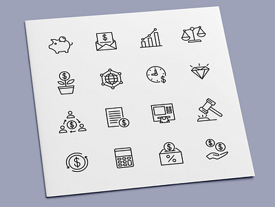Finance Icons business finance icon icon design icon set icons investment money payment profit