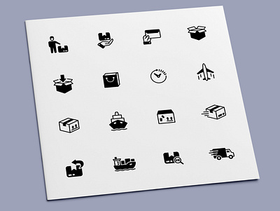 Logistics Icons business delivery icon icon design icon set icons logistics shipping transport transportation
