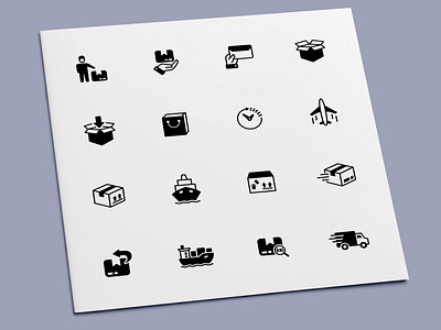 Logistics Icons