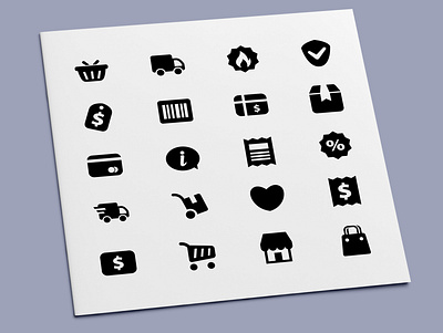 Ecommerce Icons e commerce ecommerce icon icon design icon set icons interface shopping ui user interface