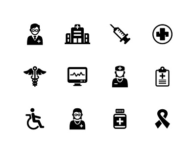 Healthcare Icons doctor healthcare hospital icon icon design icon set icons medical