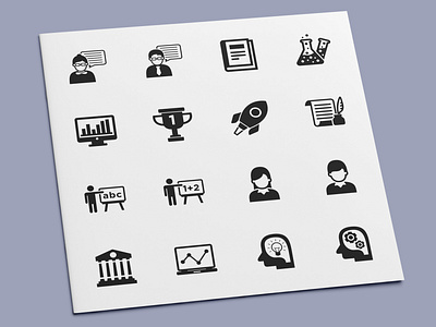 Education Icons - Set 1