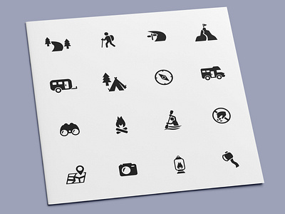 Camping Icons