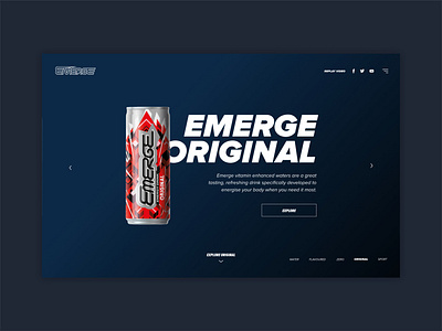 Bringing Emerge’s “Full of Focus” campaign to life branding creative direction design icon logo typography ui ux ui design ux design web