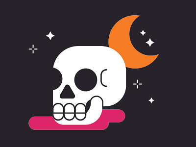 Killer Moon illustration vector