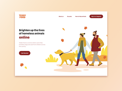 Daily UI 003 - Landing Page daily 100 challenge daily ui daily ui challenge design ui