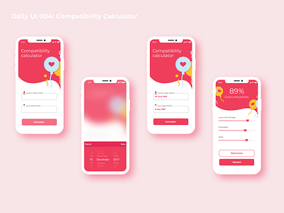 Daily UI 004 - Compatibility Calculator