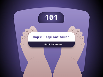 Daily UI 008 - 404 Page 404 404 error page daily 100 challenge daily ui daily ui challenge design error 404 illustration ui