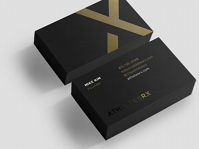 Athletes Rx Business Cards