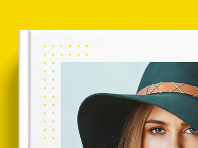 Martine Severin baskerville brand fashion grid photographer typography yellow