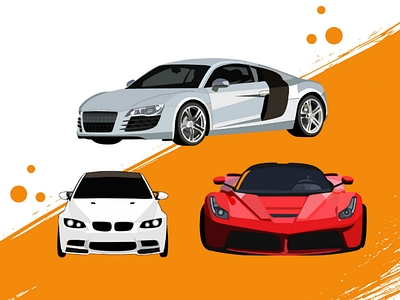 Supersport Car Vector Illustration car illustration illustrator otomotive supersport vectorart vexel