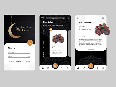 UI Ramadhan design graphic design islamic ramadhan ui user experience user interface ux