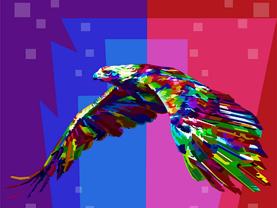 Eagle in WPAP