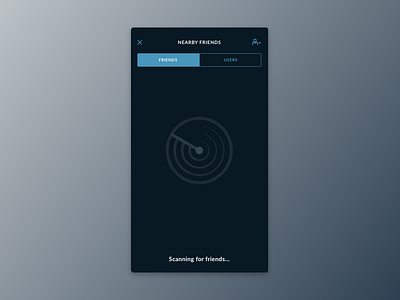 Scanning for Friends
