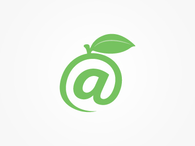 Van Appel @ appel apple corporate identity fresh green identity leaf logo van appel