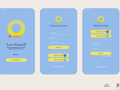 001 Sign Up UI 001 dailyui design figma ui ux