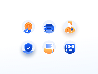 Icons for Car Management App