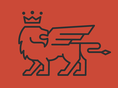 Dutch Army Co. crown dutch lion orange pegalion rigid royal utilitarian wings