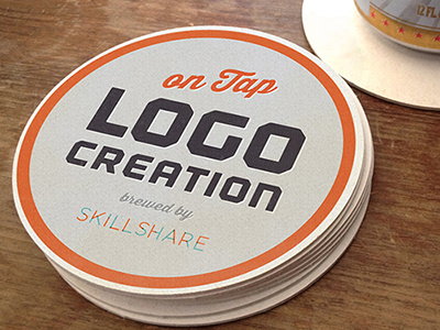 Skillshare On Tap beer create design educatation food goodtimes learn logo process