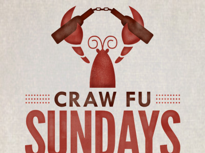 Kung Fu Crawfish Poster