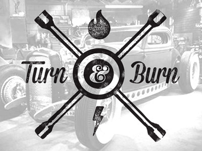 hotrod car club logo for shirts austin car club hot rod lug wrench rat texas tire vintage