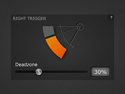 Controller - Trigger Settings controller gaming sensitivity slider video games