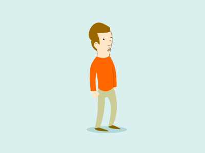 Explanatory animated video progress animation explanatory smooth character flash