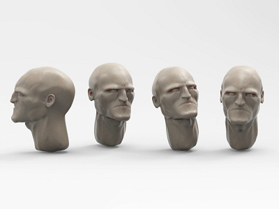 Character concept art 3d character concept art head modelling render sculpt zbrush
