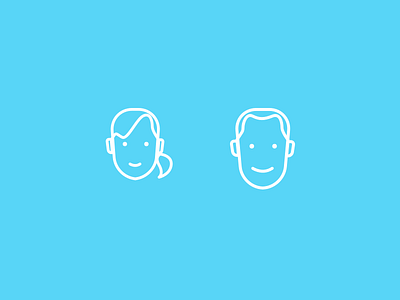 Profile Icons clean icons illustration persona profile