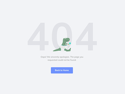 ITG - 404 page 404 404 error 404 page animation baby dino dinosaur error fun illustration illustrations illustrator itg itgdigital motion not found page not found search search results ui