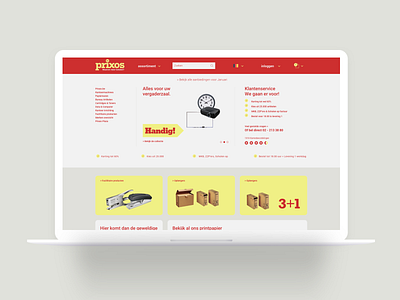 eCommerce - Budget Office Supplies design ecommerce webdesign website design