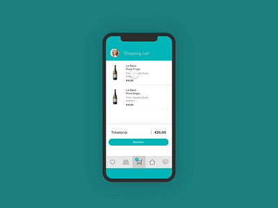 Checkout redesign wine app ux website design