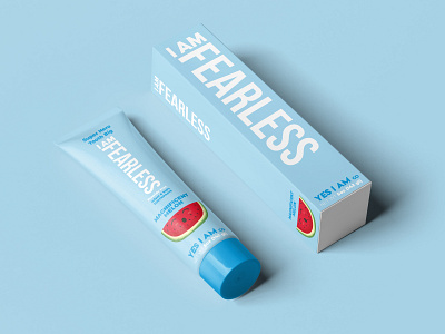 Toothpaste Packaging. Super hero brand identity branding design fearless fruit illustration logo magnificent packaging packaging design pattern watermelon