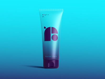 N for Nigh - Facial Care Packaging 36daysoftype beauty beauty care beauty logo brand identity branding cosmetics design logo packaging packaging design