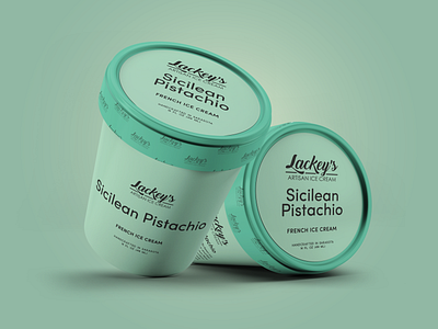 Sicilean Pistachio Ice Cream Packagin!