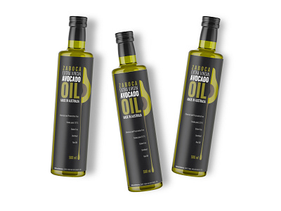 Avocado Oil Packaging Design