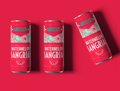 Sangria Packaging Design alcoholic brand identity branding design drink illustration logo packaging packaging design san francisco sangria