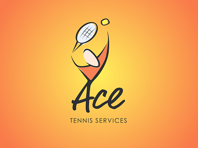 Tennis Logo logo sketch tennis