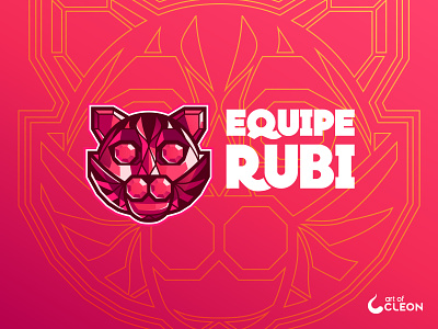 Equipe Rubi - Symbol Design after effects cat esports illustrator motion design motion graphics riot games symbol design tft visual identity